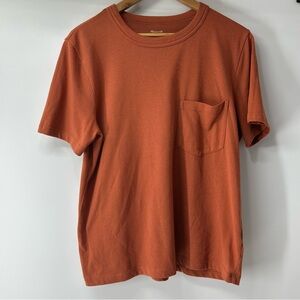 Madewell Rust Short Sleeve Tee